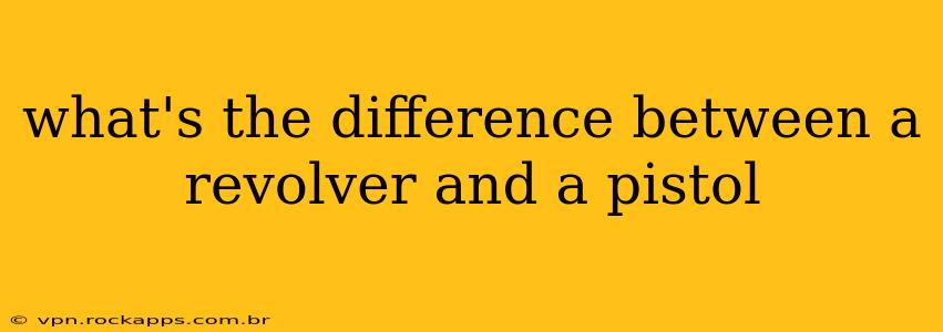 What S The Difference Between A Revolver And A Pistol